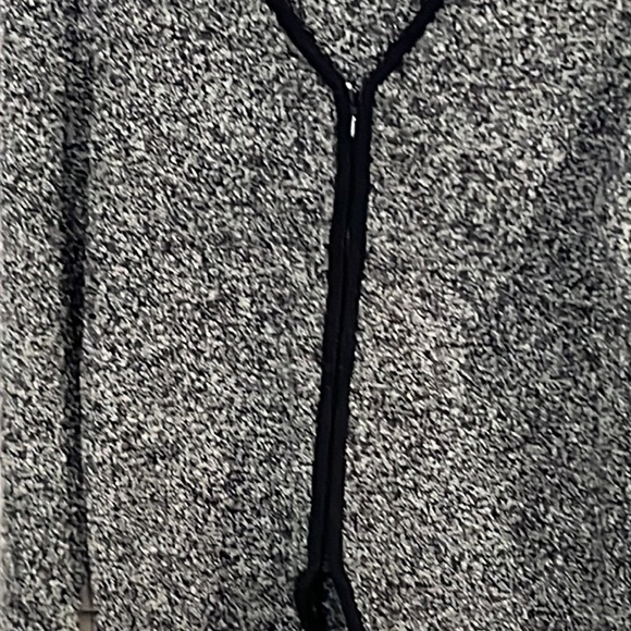 Jessica size small zippered, cardigan, stretchy - Picture 2 of 4